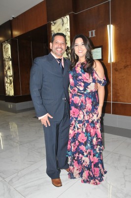 Evens Javier Carbajal y su esposa Francis de Carbajal