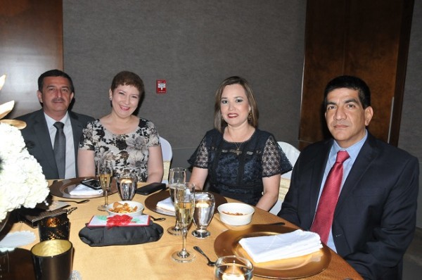 Geovanni Cruz, Karla Hidalgo, Karina y Edwin Argueta
