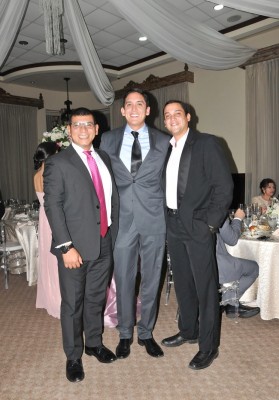 Jorge Ochoa, Jonathan Cruz y Fernando Narváez