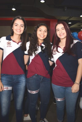 Katia Jarufe, Alejandra Salinas y Sandra Rosenthal