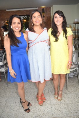 Liza Zelaya, Daniela de Reyes y Marcela Espinoza