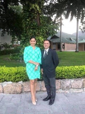 Ruth Arita y Reynaldo Garcia