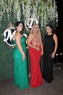 Gloria Zuniga, Ana Yancy Euceda y Lary Amaya