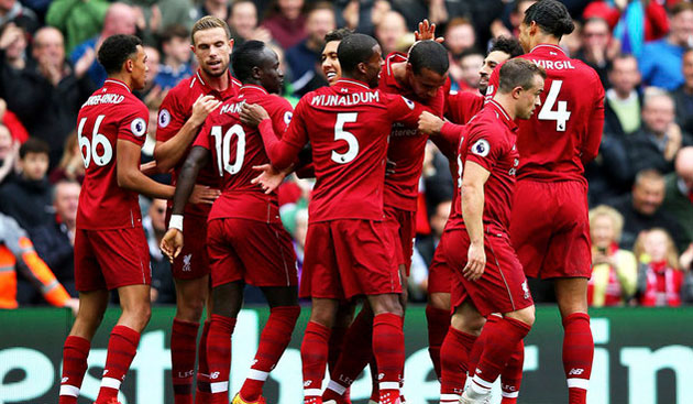 El Liverpool sigue con su buen momento y se impone 3-0 al Southampton
