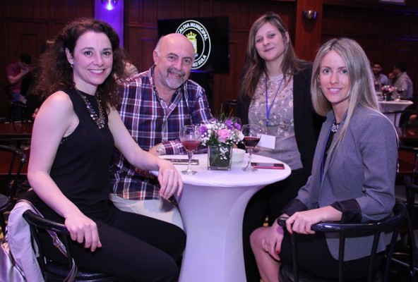 Karina Rigo, Julio Sair, Elisa Destefano y Florencia Busilachi