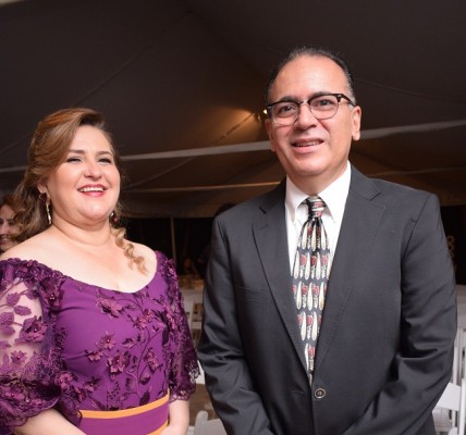 Los padres del novio, Alejandra Perdomo y Carlos Mejía