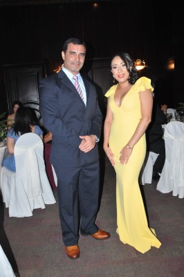 Los padrinos de boda, Allan Castellanos y Jackeline Merlo