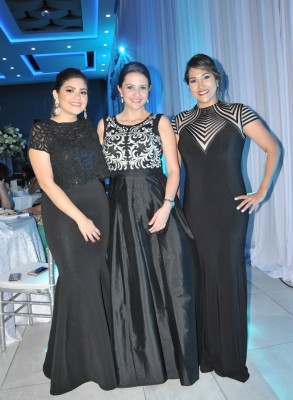 Milany Hernández, Alejandra Kawas y Leticia Torres