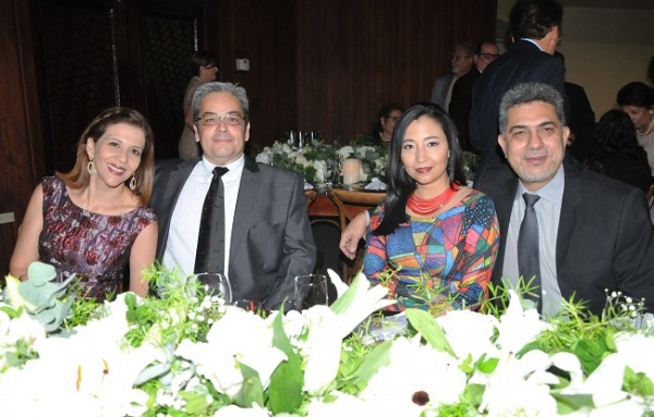 Nancy de Paz, Enrique Paz, Lorena Perdomo y Jaime Aguilar