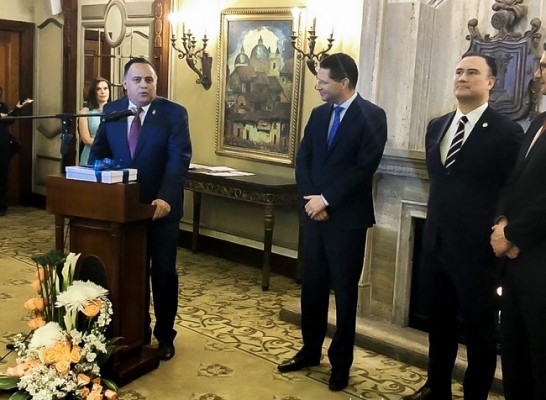 Calidonio se reune con alcalde de Quito, Ecuador, para fortalecer alianzas estratégicas