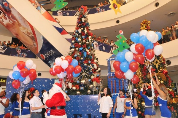 Navidad en Mall Galerias del Valle
