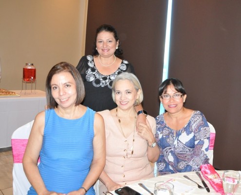 Fanny Dorado, Karina García, Loretta Gambarelli y Eda Montes