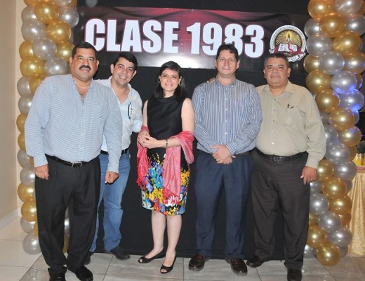 José Rivera, Martín Cruz, Gracia María López, Herman Vogelsang y Carlos Hernández