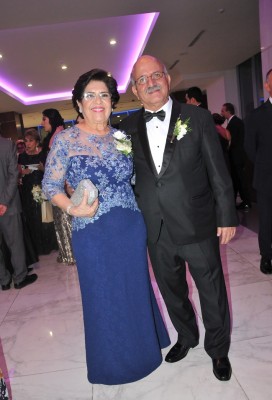 Los padres de la novia, Ruth de Estévez y Eduardo Estévez