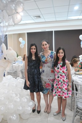 Hanan Canahuati y sus bellas hijas Fadia y Stephanie