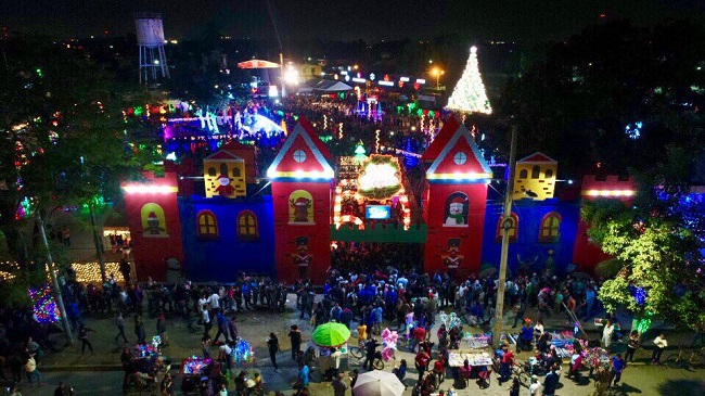 “Navidad Catracha”: Por 20 días los sampedranos disfrutarán preciosa Villa Navideña