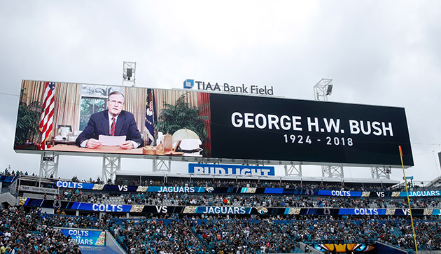 Inician en EEUU ceremonias en honor al expresidente George H.W. Bush