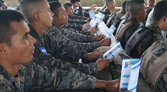 Almenos 30 mil policías y militares han sido capacitados en derechos humanos