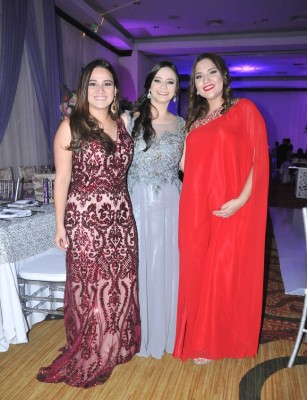 Fanny Robles, Karla Urbina y Cynthia Calix