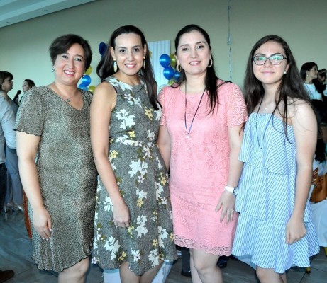 Giselle Caballero, Alexia de Amaya, Any Flores y Any Dubón