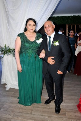 Los padres de la novia, Nathalie García de Portillo y Óscar Portillo