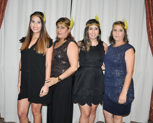 Michelle Zelaya, Mercedes Oseguera, Andrea Zelaya e Ina Puerto