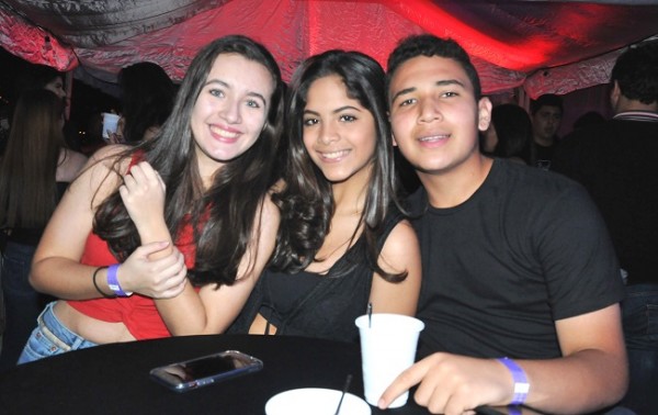 Clarisse Hawit, Emily Saybe y Jean Carlo Ávila