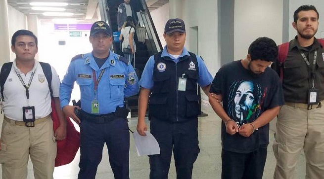 Por tener alerta internacional hondureño es capturado en México y llega a SPS bajo estrictas medidas de seguridad