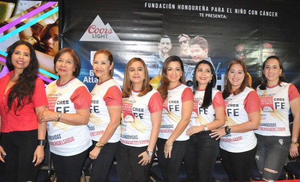 Las damas voluntarias de la Fundación Hondureña para el Niño con Cáncer