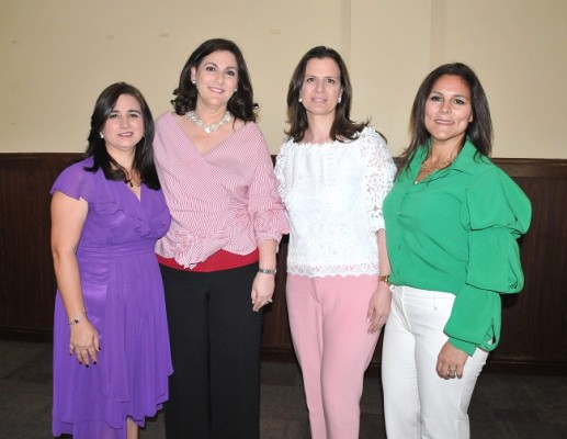 Maha Jarufe, Hiam Handal, Rania de Jarufe y Joyce Jarufe