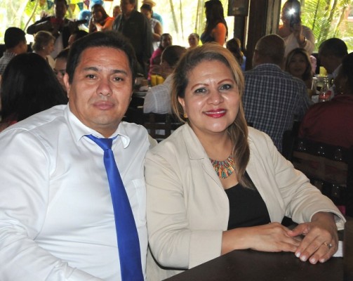 Orvelina Ferrera y Jacobo Murillo