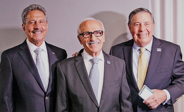 Pamy Marinakys, Fuad Faraj y Juan Marinakys