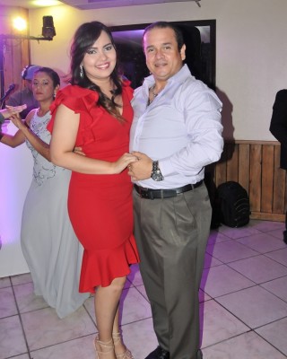 Andrea Aguilar y Edwin Pinto
