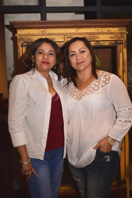 EIsabella Bustillo y Claudina Andara