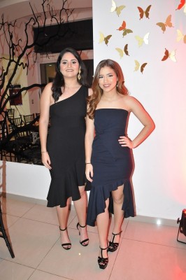 Ivana Teruel y Valeria Fiallos