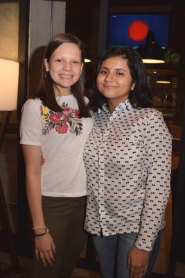 Laura Castellanos y Lilian Lopez