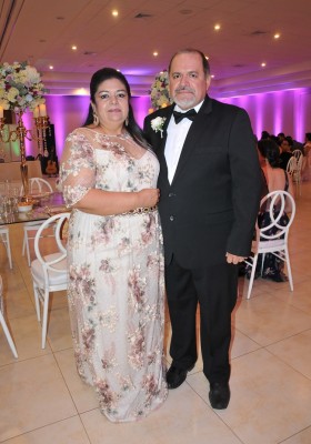 Los padrinos de boda, Maky y Juan Carlos Aguilar