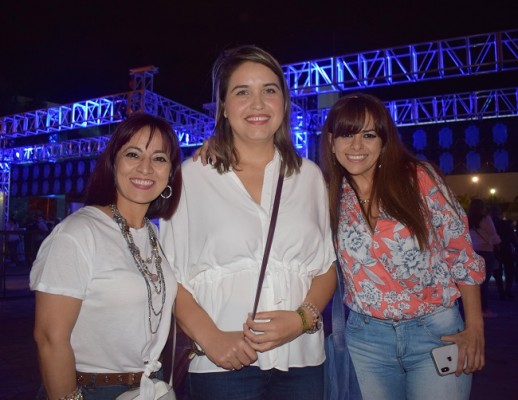 Miriam López, Kenia Molina y Dedy Reynor