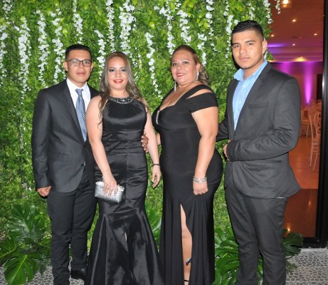 Nelson Oyuela, Lilibeth Izahola, Rubi y Julio Trejo