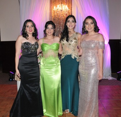 Roberta Lara, Dania Barrera, Fabiola Cuestas y Sara Lara