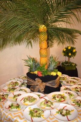 La decoración veraniega en el restaurante Ruta Maya fue creada en su totalidad por "Ambientes Elegantes"