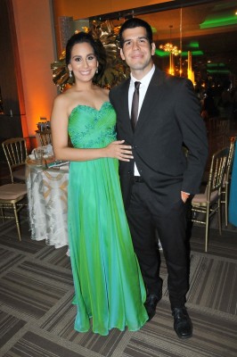 Daniela Reyes y Alberto Paguada