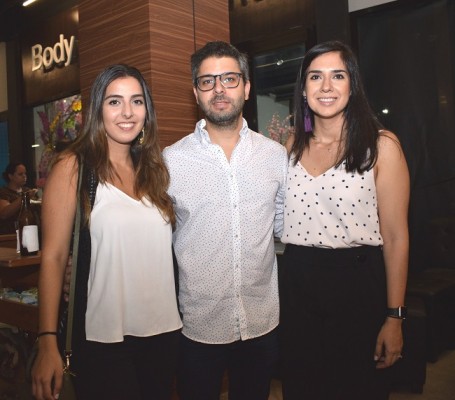 Fabiola, Omar y Alicia Monterroso.