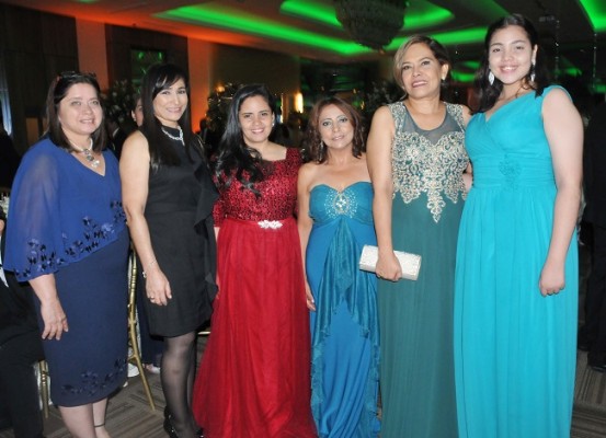 Glenda Pérez, Anarda Pinto, Brenda Valeriano, Auxiliadora Ramírez, Ilsy Peña y Rocío Galo