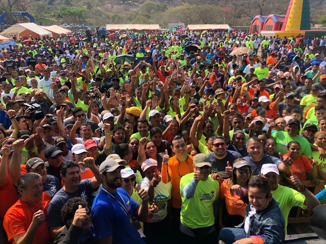 Miles de personas celebran en Cedros Día Mundial de la Salud y aniversario de Honduras Actívate