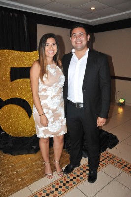 Javier Artica y Anabell Torres