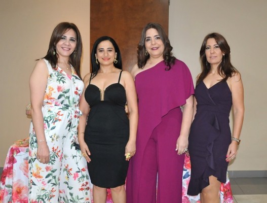 Layla de Abueid, Rania Zayed, Wafa de Zgheibra y Rula de Segebre