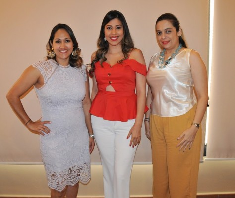 Leticia Hernández, Allison Rodríguez y Jesica Contreras