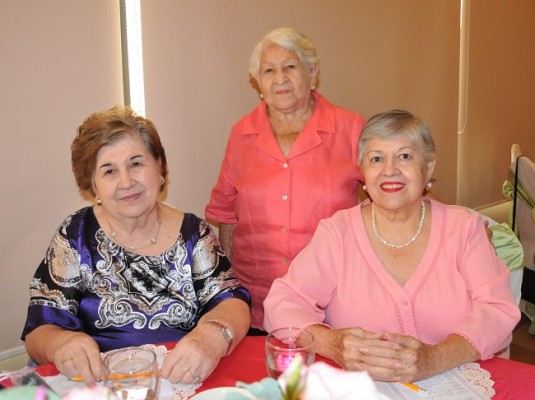 Lilia Mena, Mirna Hipp y Lurbyn Rivera