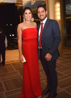 Michelle Marzán y Pablo Suazo
